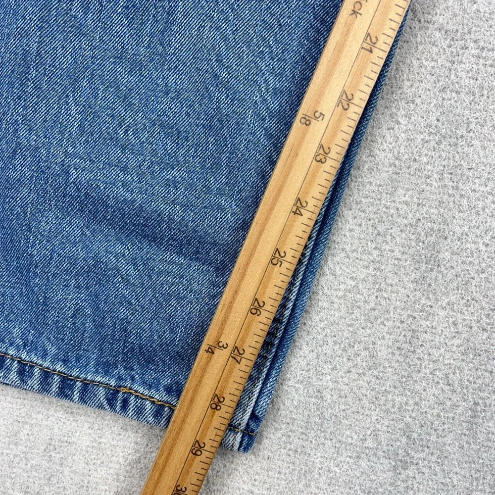 Vintage Y2K Levis 550 Jeans Men 38x29 Relaxed Fit Straight Leg Med Wash Adult